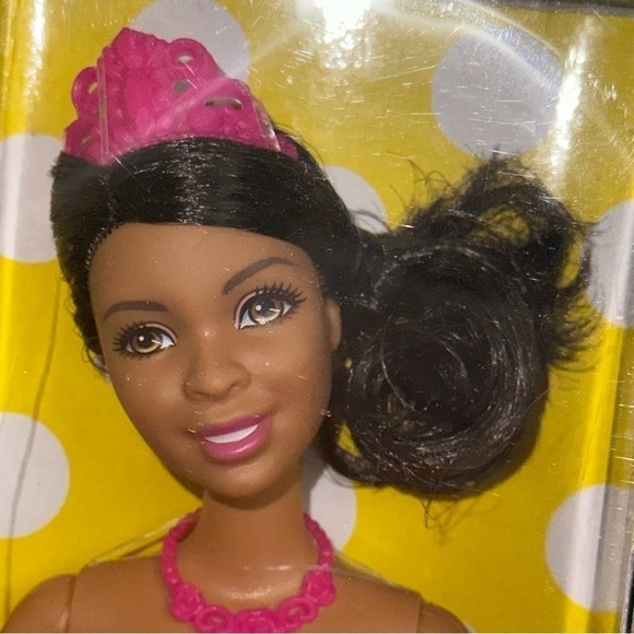 Barbie Ballerina "You Can Be Anything" Doll Pink Outfit Tiara Tutu 2016 NIB - Picture 12 of 12